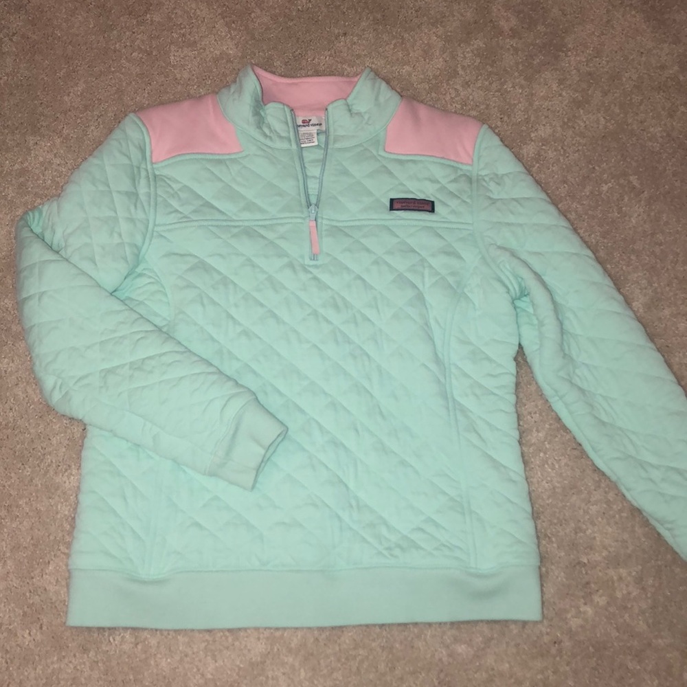 Seafoam Vineyard Vines Pullover